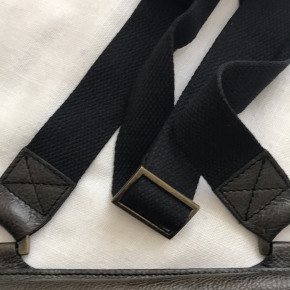 •❤️SOLD❤️Mulberry Anthony Grey Leather Messenger Crossbody Unisex Bag - Picture 11 of 16